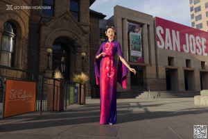 TỨ BÌNH HOA LỤA 006