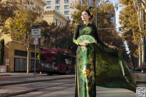 TỨ BÌNH HOA LỤA 009