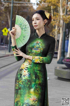 TỨ BÌNH HOA LỤA 009