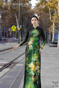 TỨ BÌNH HOA LỤA 009