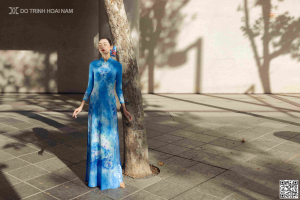 TỨ BÌNH HOA LỤA 012