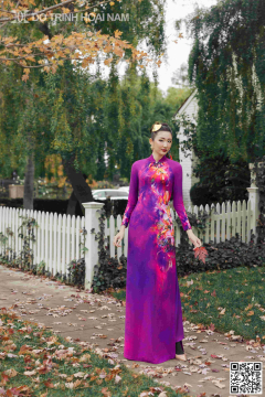 TỨ BÌNH HOA LỤA 020