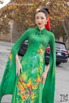 TỨ BÌNH HOA LỤA 023