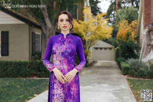 TỨ BÌNH HOA LỤA 024