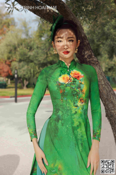 TỨ BÌNH HOA LỤA 026