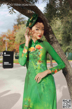 TỨ BÌNH HOA LỤA 026