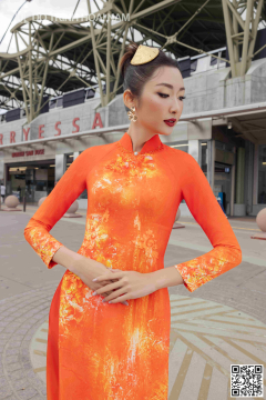 TỨ BÌNH HOA LỤA 027