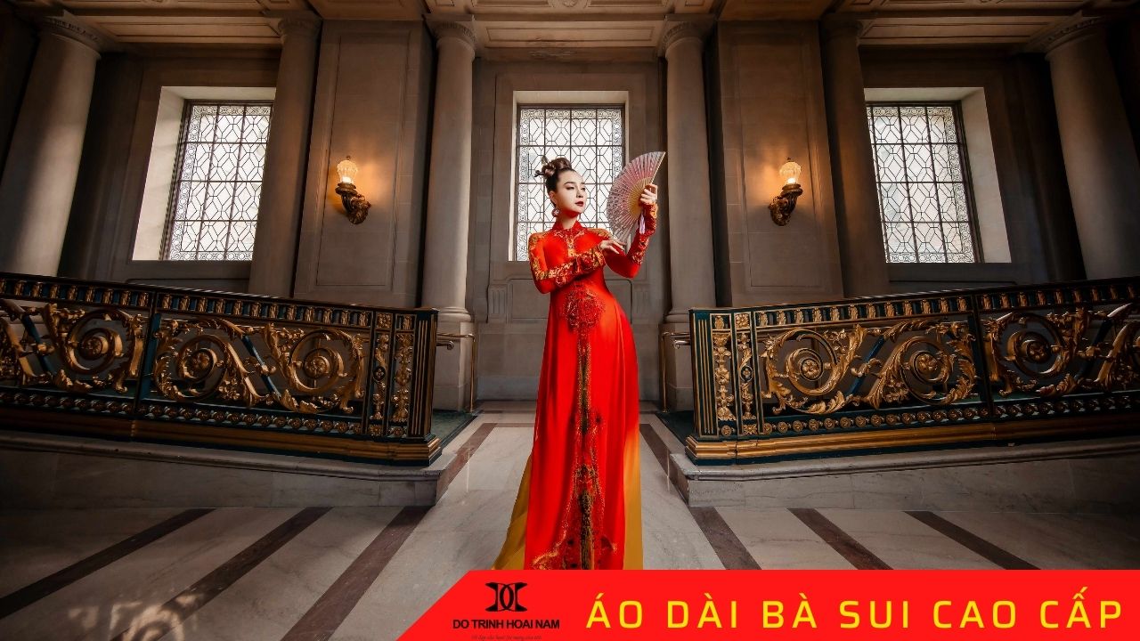 Mai Thu Trang trong bộ sưu tập Áo Dài “Giấc mơ”